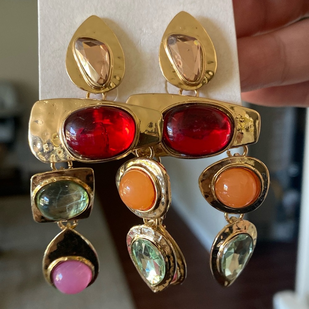 Zara crystal earrings